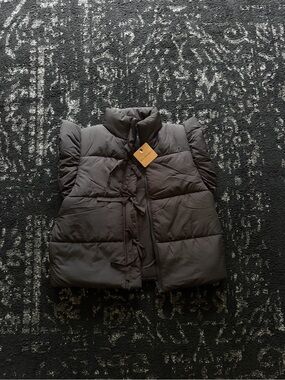 Black Puffer Vest